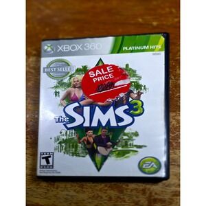 The Sims 3 Xbox 360 Platinum Hits EA Video Game Life Simulation NTSC